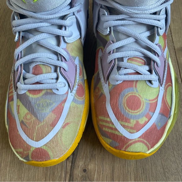Nike Kyrie Infinity GS 'Pyramid' Multicolor Basketball Shoes GS Size 6Y - Picture 7 of 13